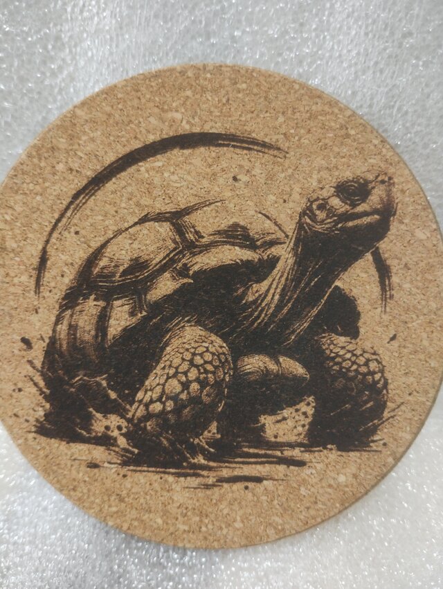 コースター　ゾウガメ