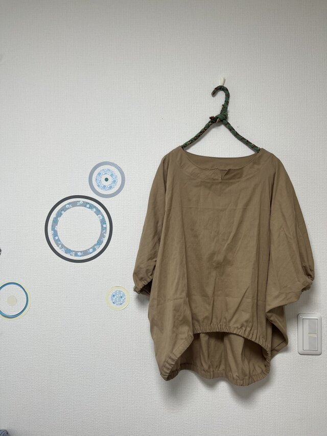 着心地のよい日常服　オーガニックキャニオン　コットン　コルクベージュ