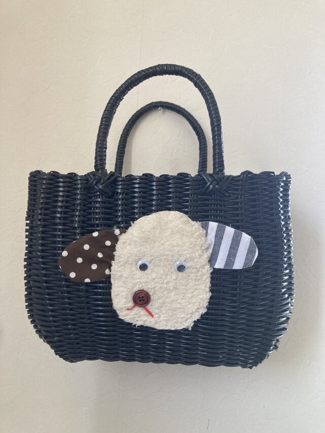 カゴバッグ 犬②