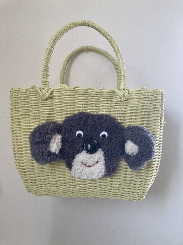 カゴバッグ　コアラ