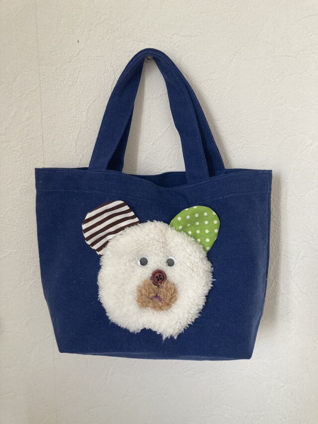 しろくまのトートバッグ