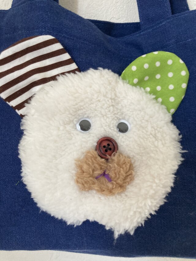 しろくまのトートバッグ | iichi 日々の暮らしを心地よくする