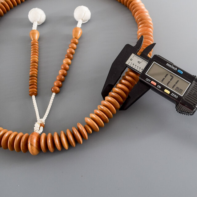 天台宗用 大平 梅木 正式数珠 男性用 京都 京念珠 JUA1 | iichi 日々の