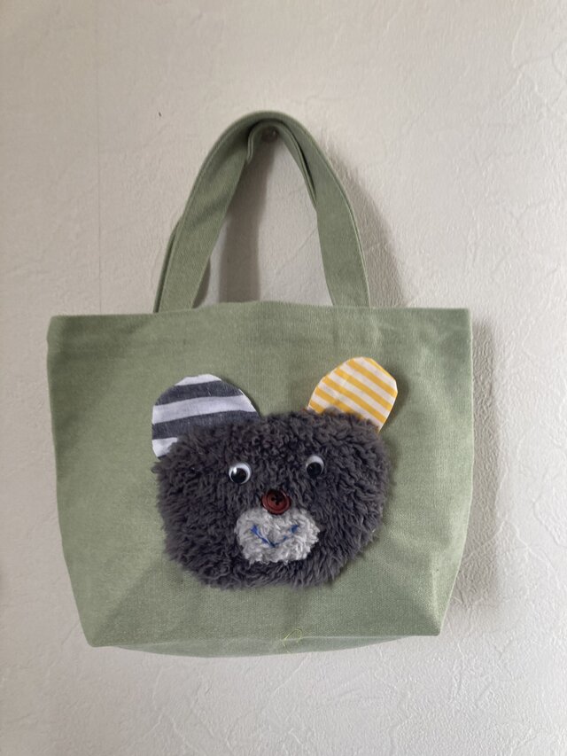 くまのトートバッグ
