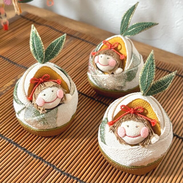竹籠、弁当、雛祭り、土人形、アンティーク 竹籠、弁当、雛祭り、土人形、アンティーク