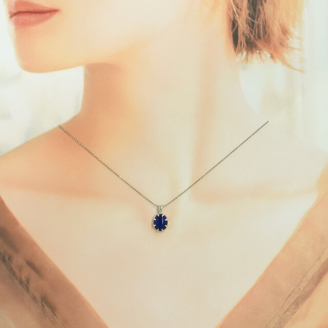 925 デザイン ラピスラズリ ペンダント good vibrations ネックレス シルバー925 メンズ レディース