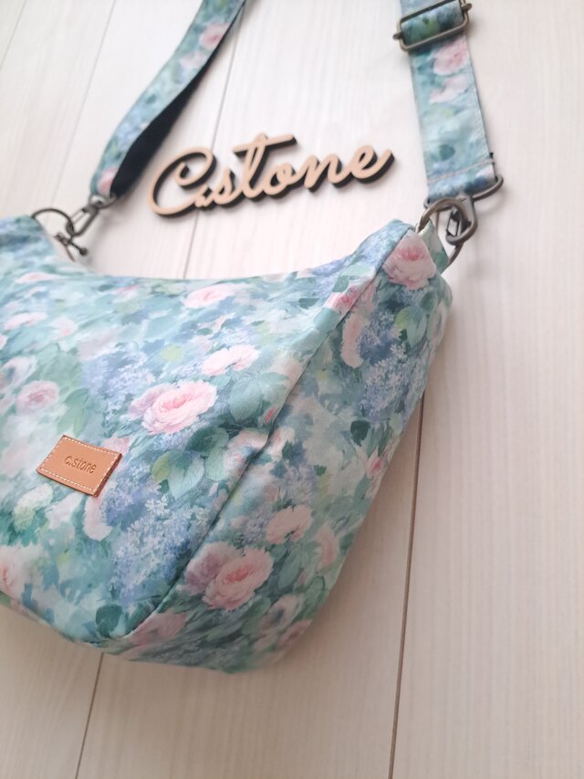 受注製作♪ リバティ ハムステッドサマーグリーン ファスナー