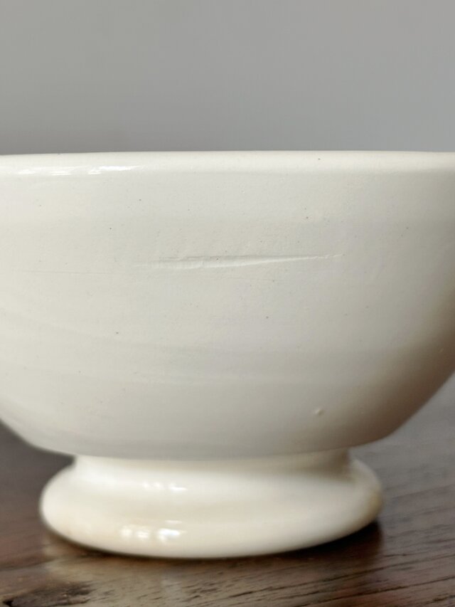 ディゴワン&サルグミンヌ 肉厚 白 カフェオレ ボウル φ13cm フランス