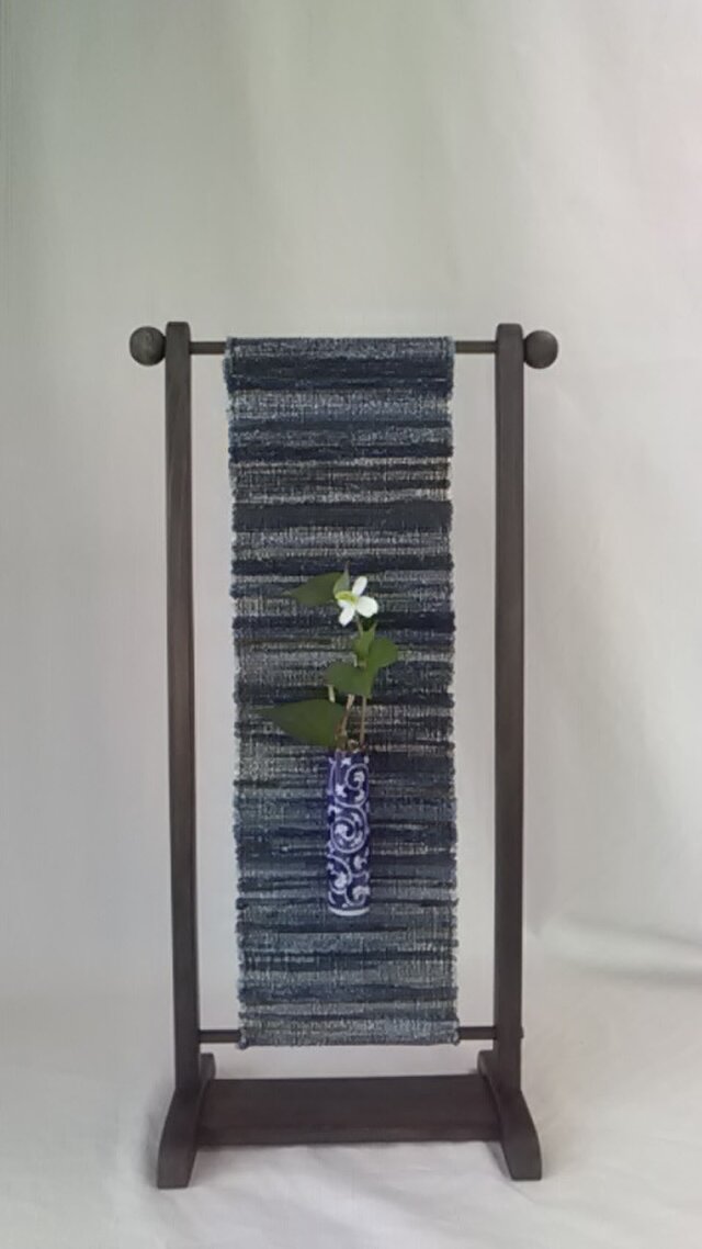 新型　裂き織タぺストリースタンド（W22㎝ｘＨ50㎝）②