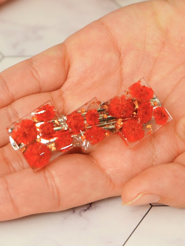 赤色クリスタル装飾ヘアクリップ 000000003764_4EevJn0.jpg