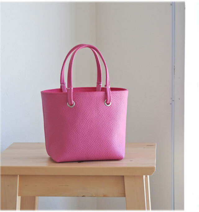 ちびちびトート　チェリーピンク（ マット ）