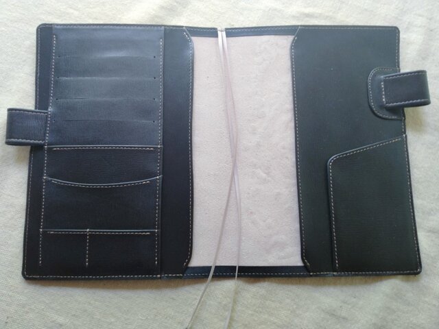 ほぼ日手帳カズン対応　A5サイズ手帳カバー　レザー刻印＆拭き染め ほぼ日手帳カズン対応 A5サイズ手帳カバー レザー 刻印＆拭き