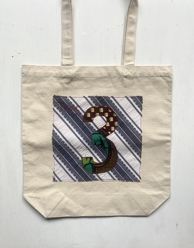 totebag /ヴィンテージファブリックのパッチワーク　トートバッグ■tf-377c