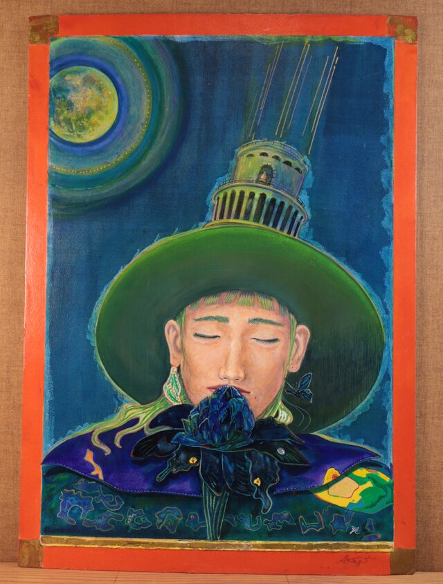 アクリル「ロマネスクの月」