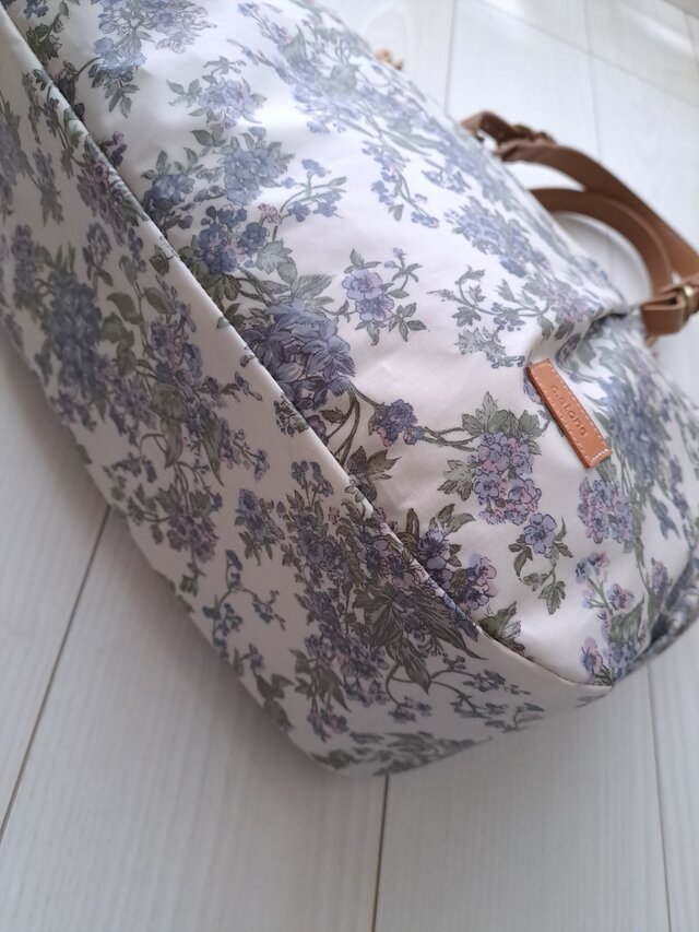 受注製作♪ タック入り通勤バッグ ハンドメイド リバティ セリーヌ