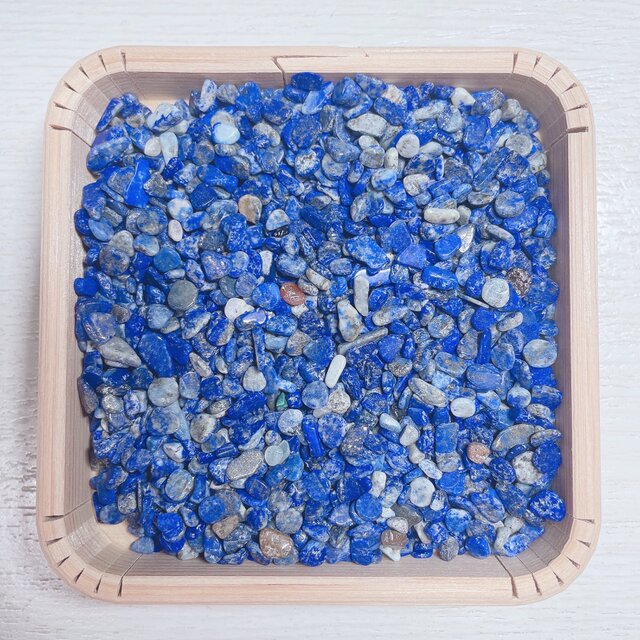 ✨厄を払う・幸運 天然石 ラピスラズリさざれ石(極小粒) 100g
