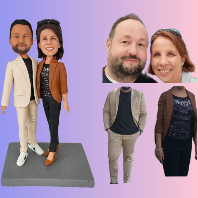 人形作り  そっくり人形 オーダー 両親 結婚記念日 プレゼント|両親贈呈品  旅行|祖父母 プレゼント|金婚式 銀婚式