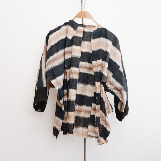 昭和古布｜綿入れ半纏の裏地 木綿｜ストール・スカーフ・リメイクに