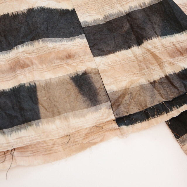昭和古布｜綿入れ半纏の裏地 木綿｜ストール・スカーフ