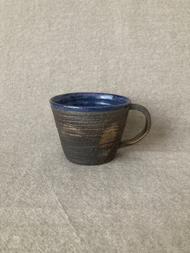 炭化焼成コーヒーカップ