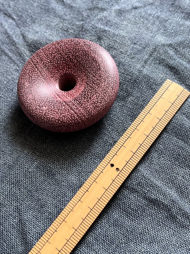 Diz・ペブル 穴径9mm パープルハート