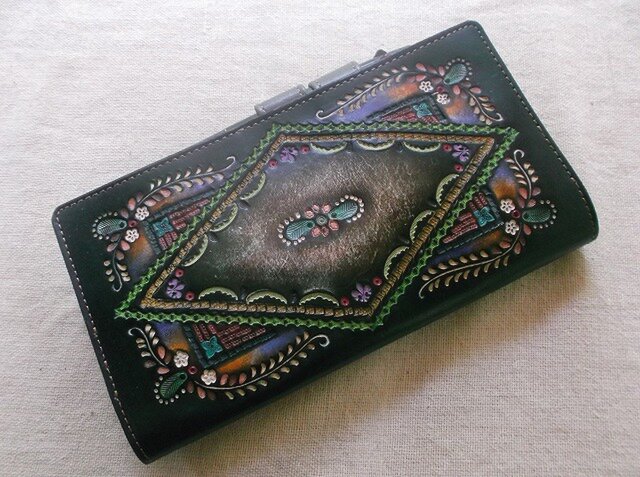 ほぼ日手帳weeks対応 レザー手帳カバー 刻印＆拭き染め | iichi