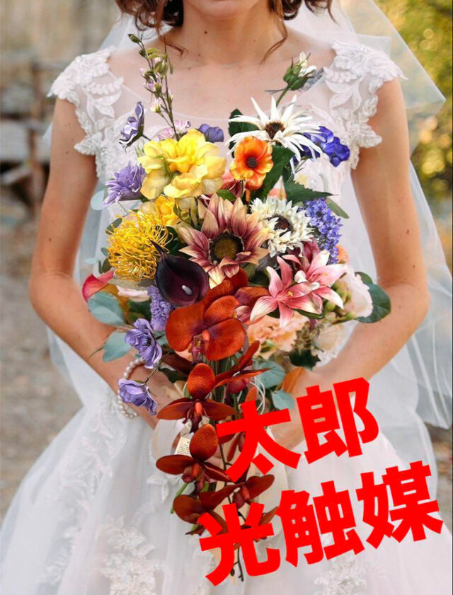 光触媒 人工観葉植物 ウォールグリーン フェイクグリーン 胡蝶蘭ブーケ