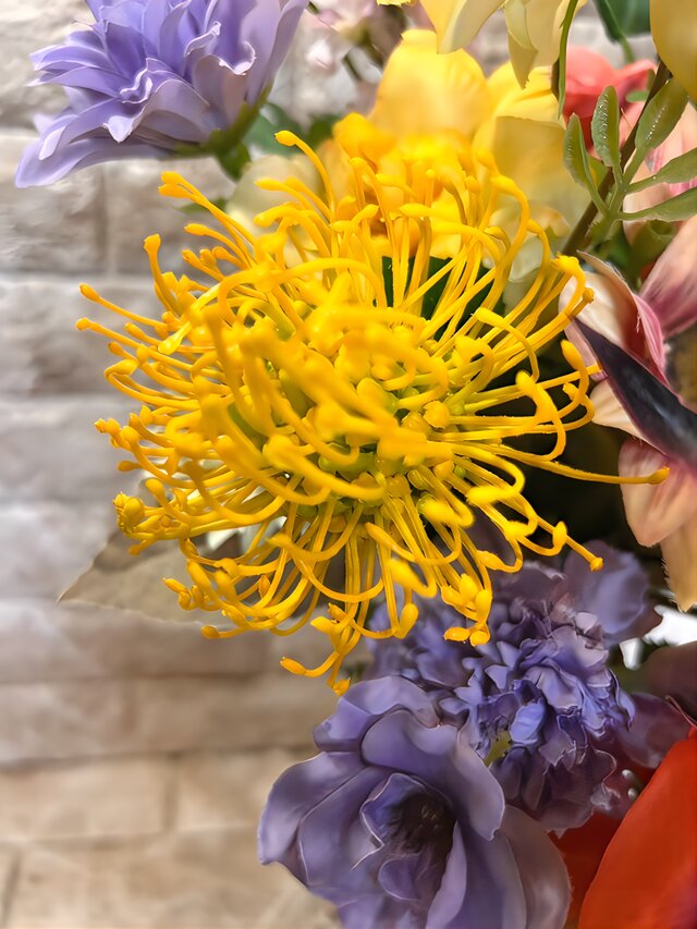 光触媒 人工観葉植物 ウォールグリーン フェイクグリーン 胡蝶蘭ブーケ