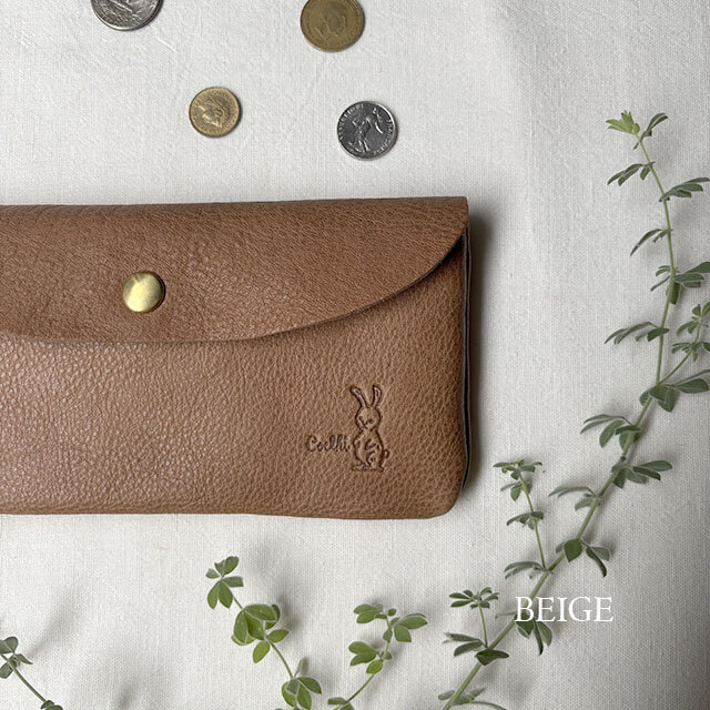 [ウサギ] 長財布/フラップタイプ