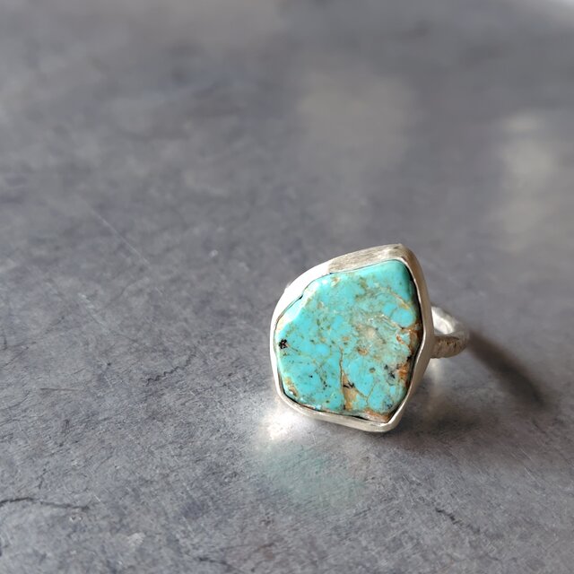 ターコイズシルバーリング#12