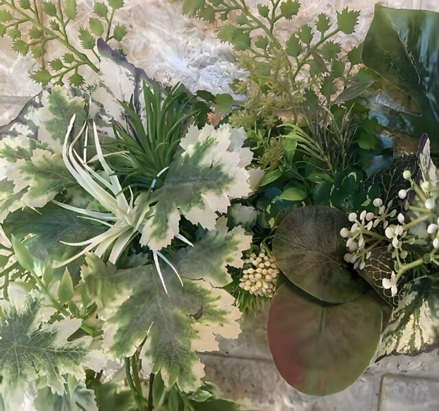 光触媒　人工観葉植物　ウォールグリーン　フェイクグリーン　仏花　大和 光触媒 人工観葉植物 ウォールグリーン フェイク フラワー