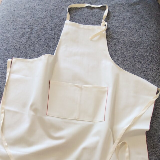 ヴィンテージエプロン　白 らくらくエプロン 840 白 L| 作業服・作業着 | 【ミドリ安全