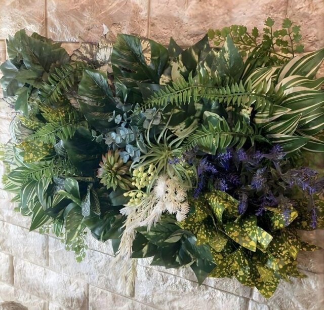 光触媒　人工観葉植物　ウォールグリーン　フェイクグリーン　壁掛け　402050 光触媒 人工観葉植物 ウォールグリーン フェイクグリーン 壁掛け