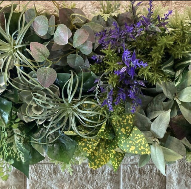 光触媒 人工観葉植物 ウォールグリーン フェイクグリーン 壁掛け