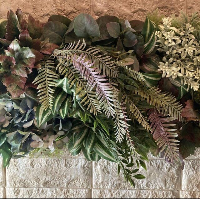 光触媒 人工観葉植物 ウォールグリーン フェイクグリーン 壁掛け