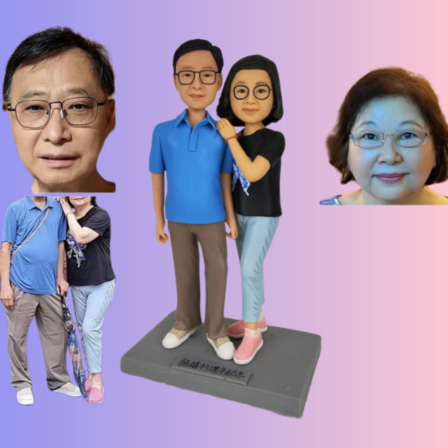 オーダー メイド 人形 本人 そっくり人形 両親 結婚記念日 プレゼント|両親贈呈品  旅行|祖父母 プレゼント|金婚式
