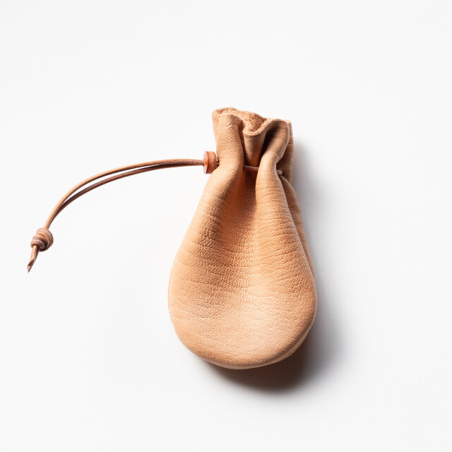 羊革巾着 2220624 | iichi 日々の暮らしを心地よくするハンドメイドや