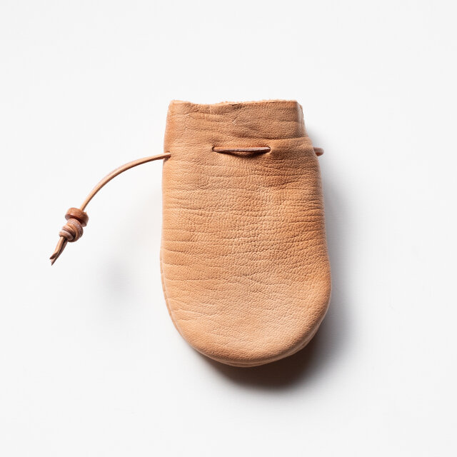 羊革巾着 2220624 | iichi 日々の暮らしを心地よくするハンドメイドや