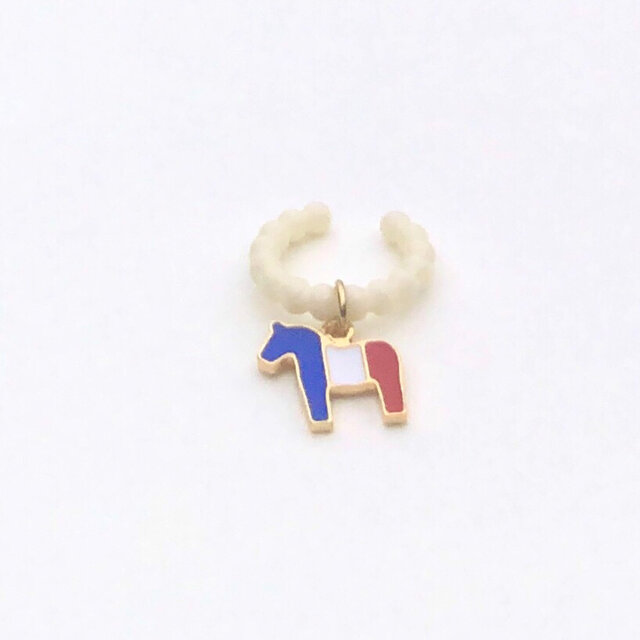 ★Equus Tricolore | French Style | 2way★イヤーカフ 片耳
