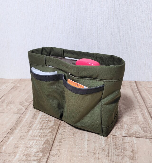 ナイロントートバッグ　デイリー深型　コーデュラナイロン　カモフラ　ハンドメイド ナイロントートバッグ デイリー深型 コーデュラナイロン カモフラ