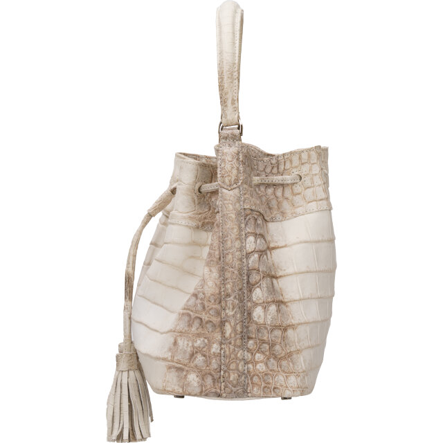 ヒマラヤクロコダイル バッグ レディース 本物 高級 ハンドバッグ 2WAY