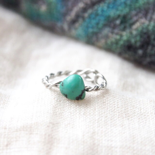 Twist Cuff（ターコイズ）-tumble-