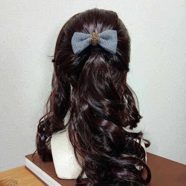 大人リボンのポニーフック | iichi 日々の暮らしを心地よくする