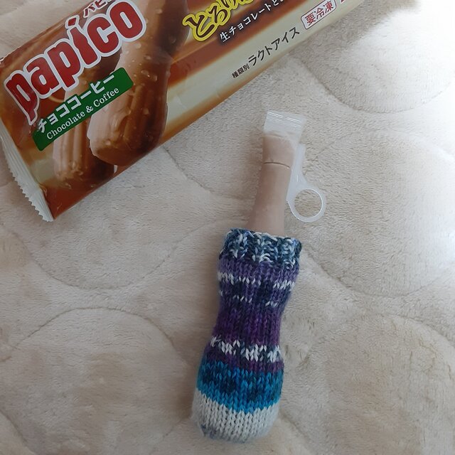 opal毛糸papicoセーター