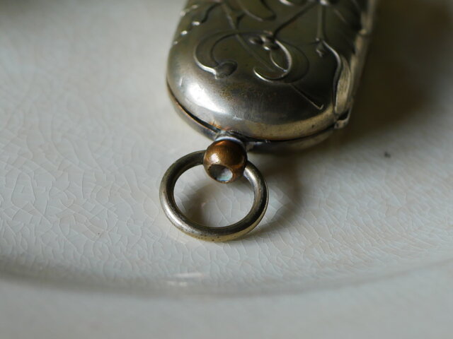 ヤドリギ ポルトモネ コインケース フランスアンティーク ブロカント