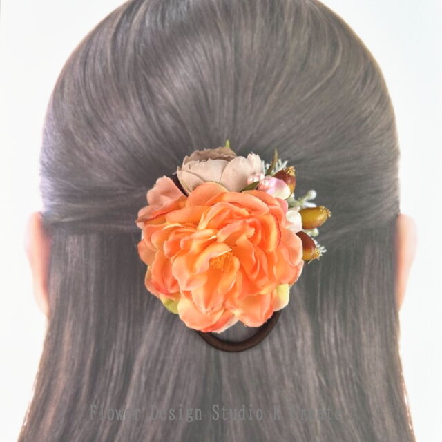 専用585*ヘアゴム(ハリネズミ・オレンジ) 8b14c45f7106611b134009c6555240