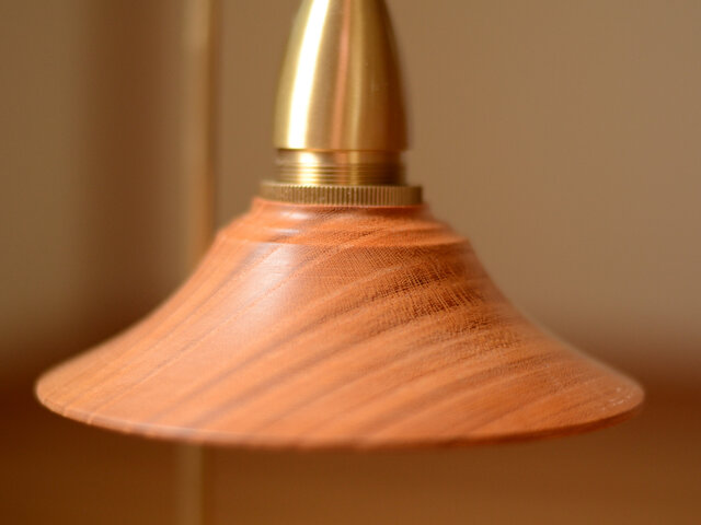 テーブルランプ/スタンドライト/スイッチ付きコンセント/木製 #0223T