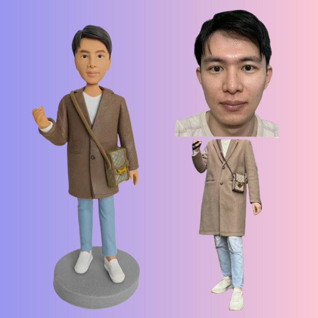 【オーダーメイド】人形作り オリジナルフィギュア キャラクター 男性、彼氏、夫、誕生日、記念日、手作りプレゼント