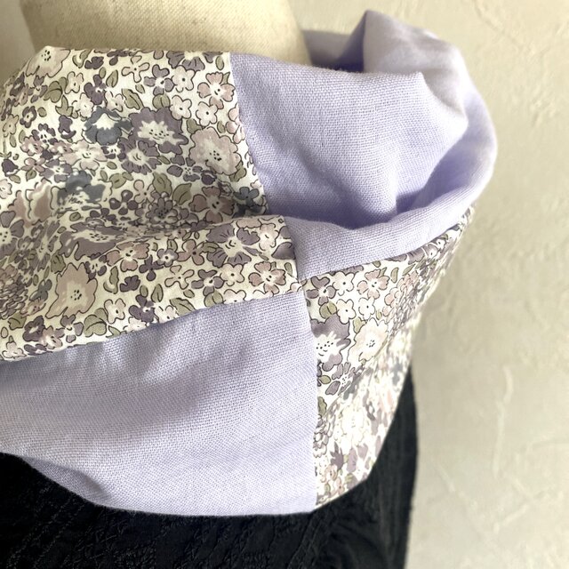 ふんわりスヌード/ダブルガーゼ＊リバティプリント・ミシェル | iichi