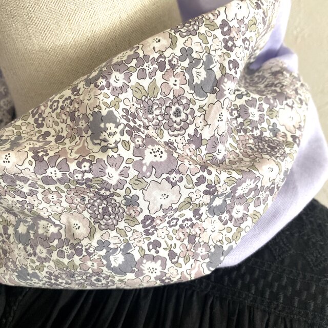 ふんわりスヌード/ダブルガーゼ＊リバティプリント・ミシェル | iichi